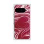 プレミアムスクエアケース with Pixelsnap［ y2k(Year2000) - Heart - Vivid Pink ］