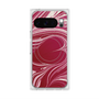 プレミアムスクエアケース with Pixelsnap［ y2k(Year2000) - Heart - Vivid Pink ］