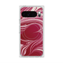 プレミアムスクエアケース with Pixelsnap［ y2k(Year2000) - Heart - Vivid Pink ］