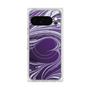 プレミアムスクエアケース with Pixelsnap［ y2k(Year2000) - Heart - Rich Purple ］