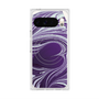 プレミアムスクエアケース with Pixelsnap［ y2k(Year2000) - Heart - Rich Purple ］