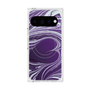 プレミアムスクエアケース with Pixelsnap［ y2k(Year2000) - Heart - Rich Purple ］