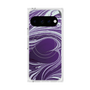 プレミアムスクエアケース with Pixelsnap［ y2k(Year2000) - Heart - Rich Purple ］