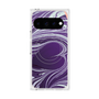 プレミアムスクエアケース with Pixelsnap［ y2k(Year2000) - Heart - Rich Purple ］