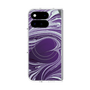 プレミアムスクエアケース with Pixelsnap［ y2k(Year2000) - Heart - Rich Purple ］