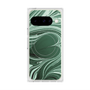 プレミアムスクエアケース with Pixelsnap［ y2k(Year2000) - Heart - Full Green ］
