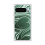 プレミアムスクエアケース with Pixelsnap［ y2k(Year2000) - Heart - Full Green ］