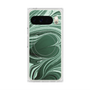 プレミアムスクエアケース with Pixelsnap［ y2k(Year2000) - Heart - Full Green ］