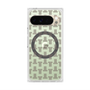 プレミアムスクエアケース with Pixelsnap［ LANVIN en Bleu - Monogram - Black ］