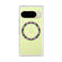 プレミアムスクエアケース with Pixelsnap［ LANVIN en Bleu - Monogram - Pink ］