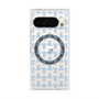 プレミアムスクエアケース with Pixelsnap［ LANVIN en Bleu - Monogram - Blue ］