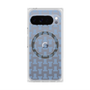 プレミアムスクエアケース with Pixelsnap［ LANVIN en Bleu - Monogram - Blue ］