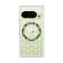 プレミアムスクエアケース with Pixelsnap［ LANVIN en Bleu - Monogram - Yellow ］