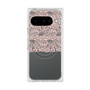 プレミアムスクエアケース with Pixelsnap［ LANVIN en Bleu - Lace - Pink ］