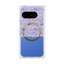プレミアムスクエアケース with Pixelsnap［ LANVIN en Bleu - Lace - Pink ］