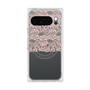プレミアムスクエアケース with Pixelsnap［ LANVIN en Bleu - Lace - Pink ］