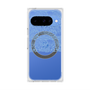 プレミアムスクエアケース with Pixelsnap［ LANVIN en Bleu - Lace - Blue ］