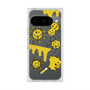 プレミアムスクエアケース with Pixelsnap［ PAINTING SMILE Yellow ］