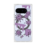 プレミアムスクエアケース with Pixelsnap［ PAINTING SMILE Purple ］