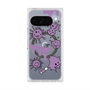 プレミアムスクエアケース with Pixelsnap［ PAINTING SMILE Purple ］