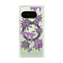 プレミアムスクエアケース with Pixelsnap［ PAINTING SMILE Purple ］
