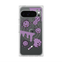 プレミアムスクエアケース with Pixelsnap［ PAINTING SMILE Purple ］