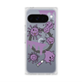 プレミアムスクエアケース with Pixelsnap［ PAINTING SMILE Purple ］