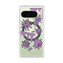 プレミアムスクエアケース with Pixelsnap［ PAINTING SMILE Purple ］
