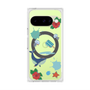 プレミアムスクエアケース with Pixelsnap［ DRAWING PAPER Blue ］