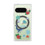 プレミアムスクエアケース with Pixelsnap［ DRAWING PAPER Blue ］
