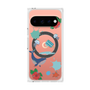 プレミアムスクエアケース with Pixelsnap［ DRAWING PAPER Blue ］