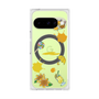 プレミアムスクエアケース with Pixelsnap［ DRAWING PAPER Yellow ］