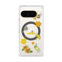 プレミアムスクエアケース with Pixelsnap［ DRAWING PAPER Yellow ］