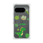 プレミアムスクエアケース with Pixelsnap［ DRAWING PAPER Green ］