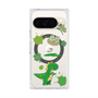 プレミアムスクエアケース with Pixelsnap［ DRAWING PAPER Green ］