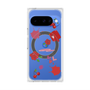 プレミアムスクエアケース with Pixelsnap［ DRAWING PAPER Red ］