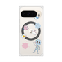 プレミアムスクエアケース with Pixelsnap［ DRAWING PAPER White ］