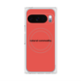 プレミアムスクエアケース with Pixelsnap［ NATURAL COMMODITY Red ］