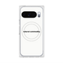 プレミアムスクエアケース with Pixelsnap［ NATURAL COMMODITY White ］
