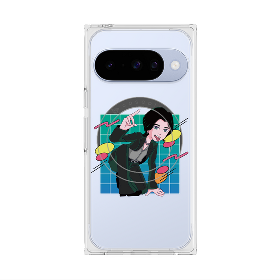 プレミアムスクエアケース with Pixelsnap［ KARUMA Character Design CASE ］