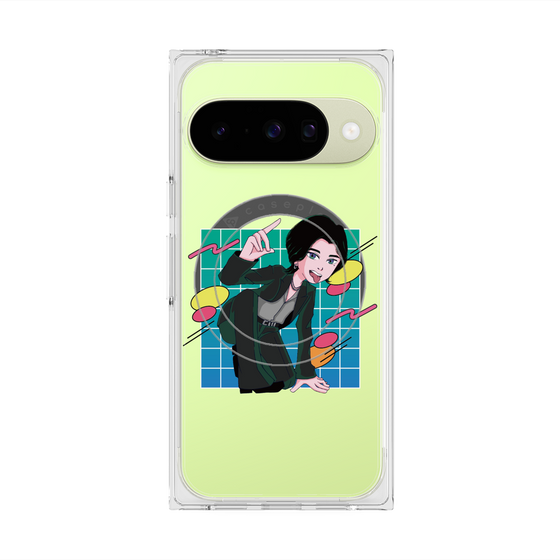 プレミアムスクエアケース with Pixelsnap［ KARUMA Character Design CASE ］