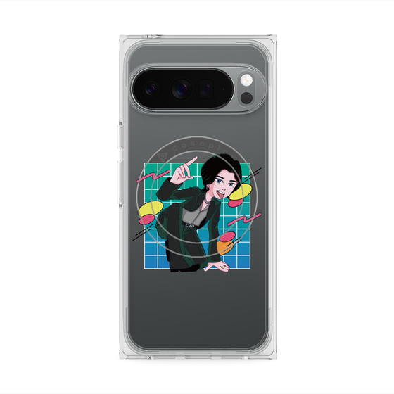 プレミアムスクエアケース with Pixelsnap［ KARUMA Character Design CASE ］