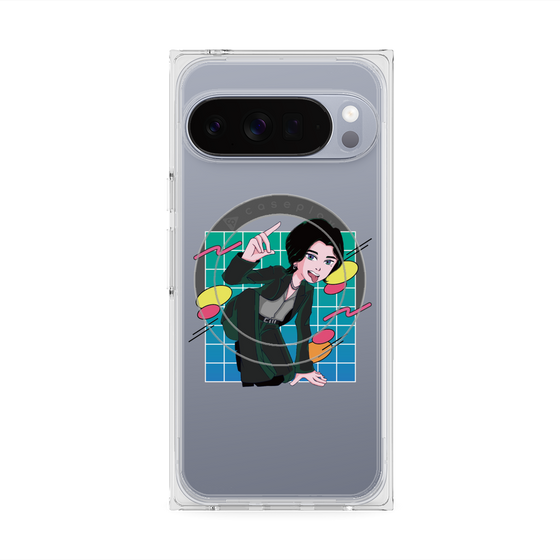 プレミアムスクエアケース with Pixelsnap［ KARUMA Character Design CASE ］
