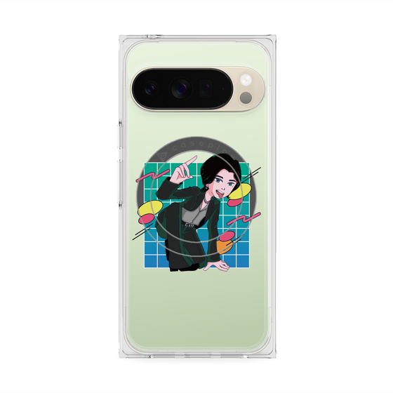 プレミアムスクエアケース with Pixelsnap［ KARUMA Character Design CASE ］