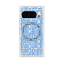 プレミアムスクエアケース with Pixelsnap［ LANVIN en Bleu - Logo Pattern - Blue ］