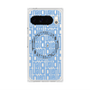 プレミアムスクエアケース with Pixelsnap［ LANVIN en Bleu - Logo Pattern - Blue ］