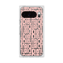 プレミアムスクエアケース with Pixelsnap［ LANVIN en Bleu - Logo Pattern - Pink ］