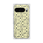 プレミアムスクエアケース with Pixelsnap［ LANVIN en Bleu - Logo Pattern - Yellow ］