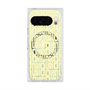 プレミアムスクエアケース with Pixelsnap［ LANVIN en Bleu - Logo Pattern - Yellow ］