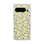 プレミアムスクエアケース with Pixelsnap［ LANVIN en Bleu - Logo Pattern - Yellow ］
